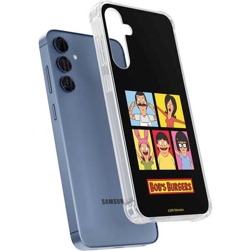 Bobs Burgers Tiles Galaxy A35 5G Clear Case